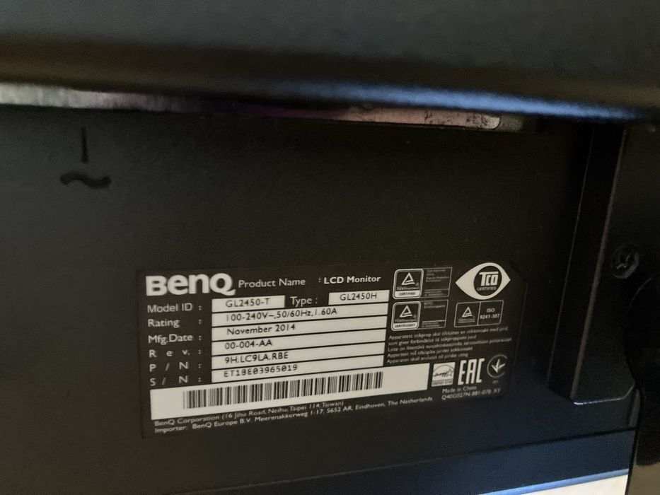 Monitor BenQ Senseye 3 Led