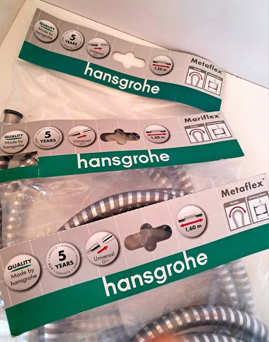 Шланг hansgrohe різні