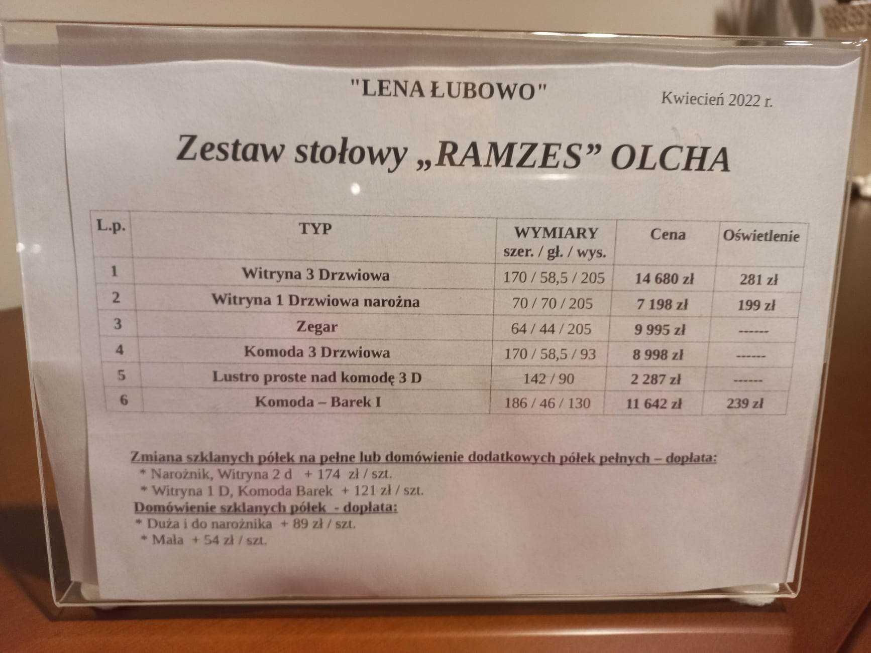 Zegar stojący firmy Lena Łubowo, niemiecki mechanizm Kieniger, drewno