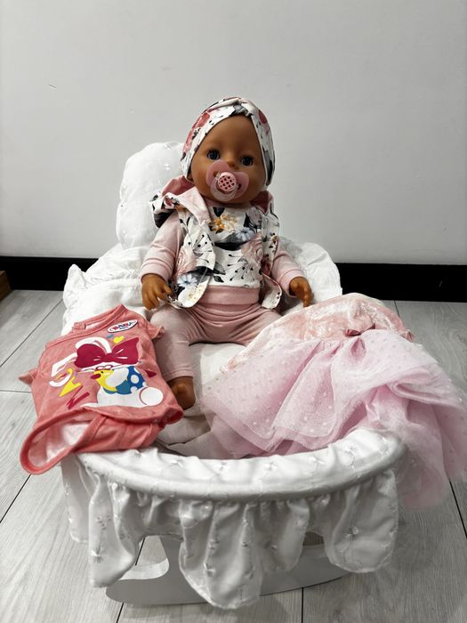 Lalka baby born plus ubranka