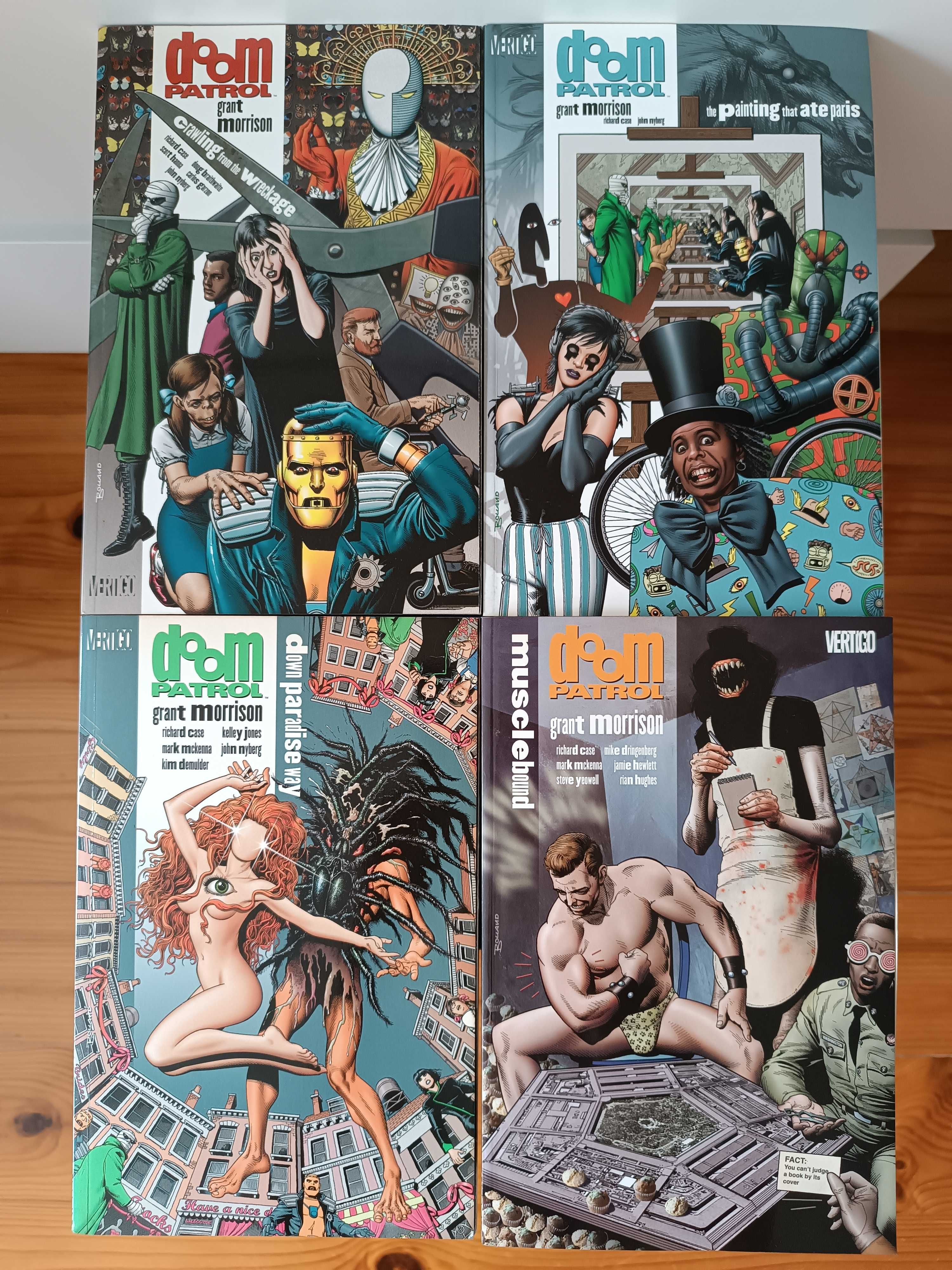Doom Patrol vol. 1-4 TP DC Morrison ENG