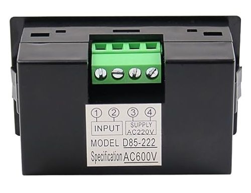 Woltomierz Cyfrowy Panelowy LCD AC 600V