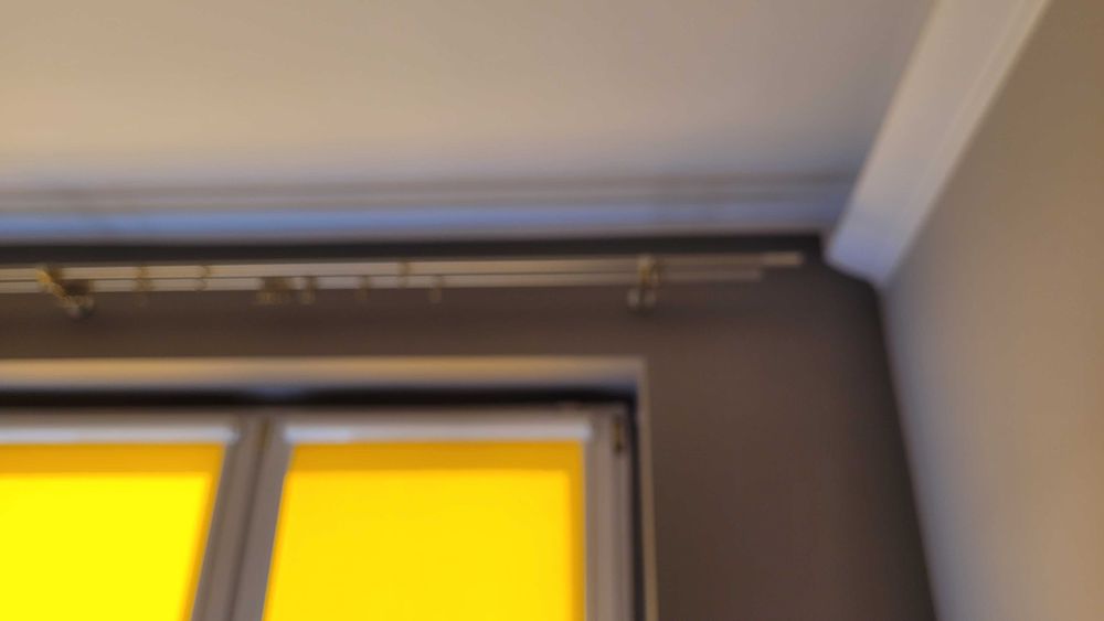 karnisz metalowy  podówjny szary/satynowy/matowy ok. 3m