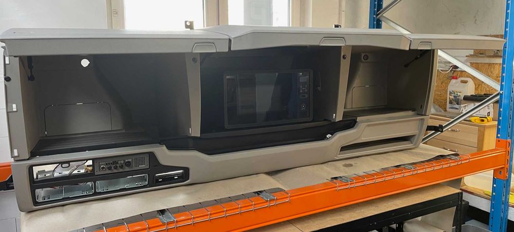 Konsola kokpit półka szafka górna Scania R S ngs ngt + mikrofalówka