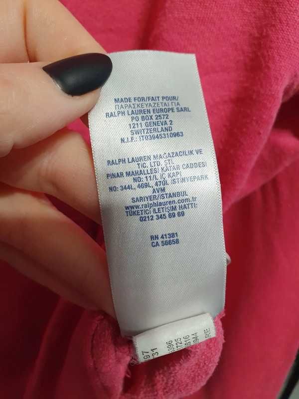 Bluza rozpinana dla dziewczynki Ralph Lauren na około 10 lat