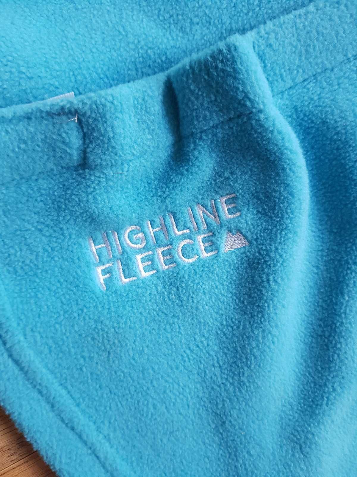 Dwukolorowy polar Highline Fleece niebiesko szary Doggie Design 22