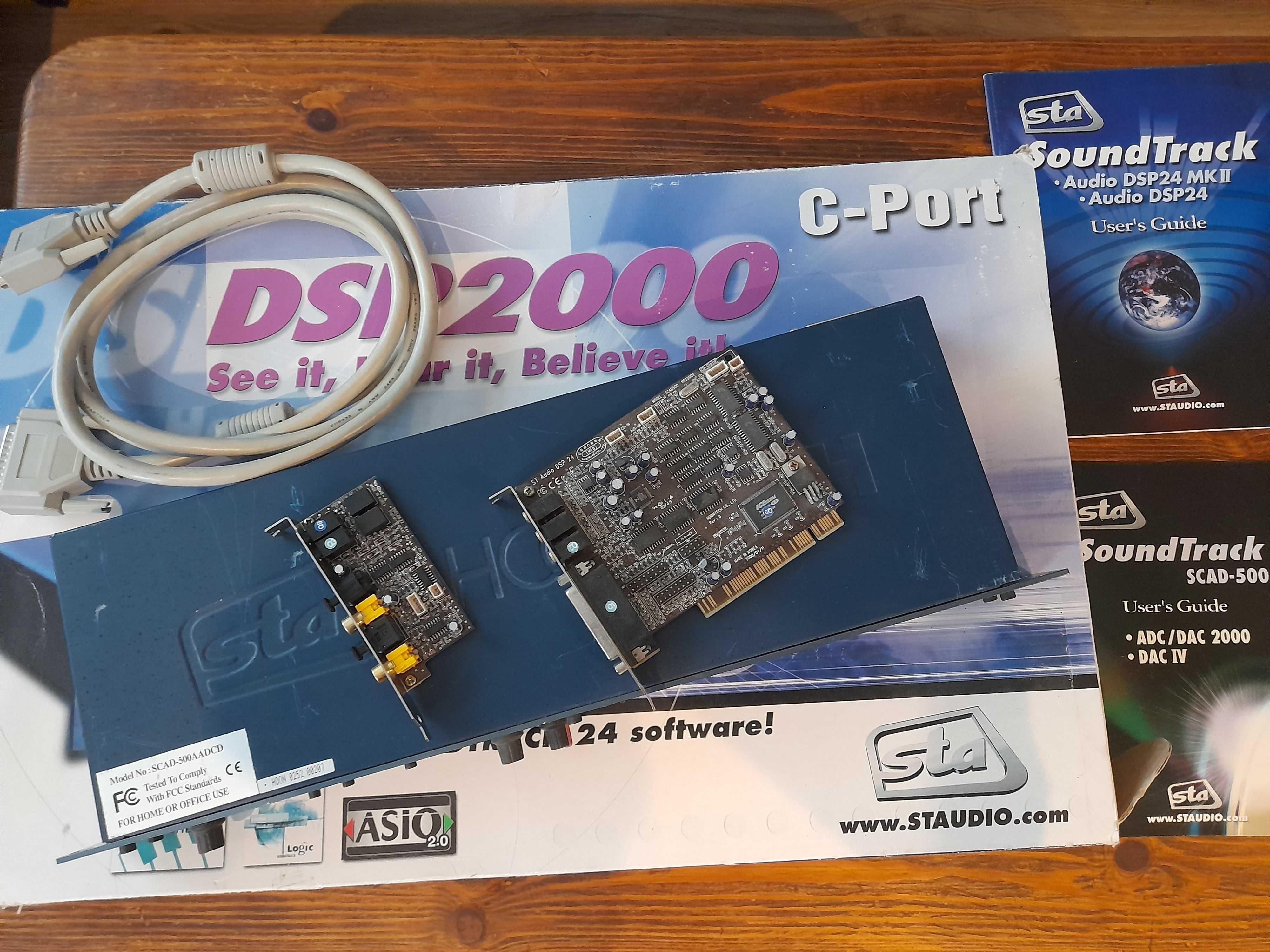 DSP2000 STAudio Interfejs audio karta pci studio (Vintage OLO)