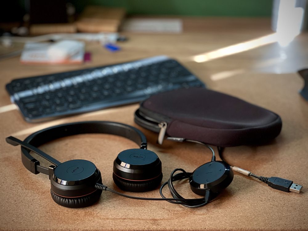 Jabra Sluchawki z mikrofonem i pilotem