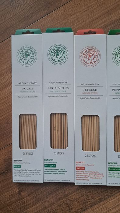 Kadzidła kadzidło kadzidełka naturalne, ZESTAW