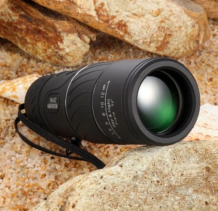 Monokular 16×52 Z Uchwytem Do Telefonu + Statyw Nowy