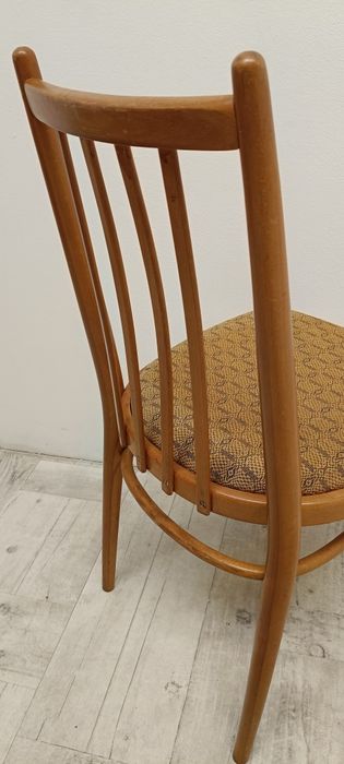 krzeslo krzesła komplet Czechosłowacja lata 70-te vintage design