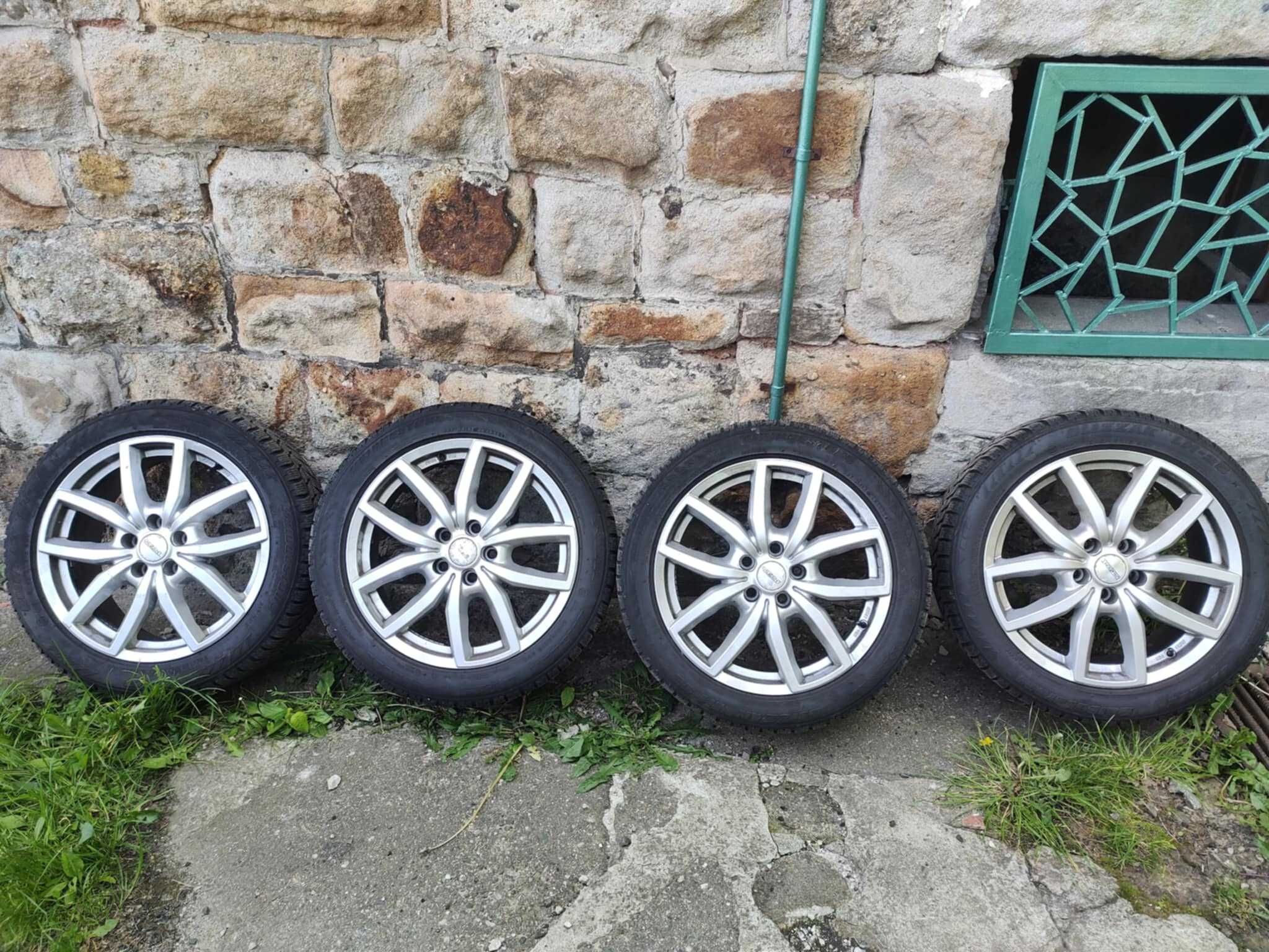 Sprzedam felgi aluminiowe z oponami zimowymi