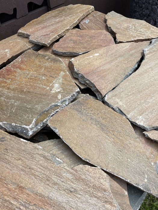 ŁUPEK NATURALNY Kamień na Taras Schody Okładzina Dzikówka Cokół