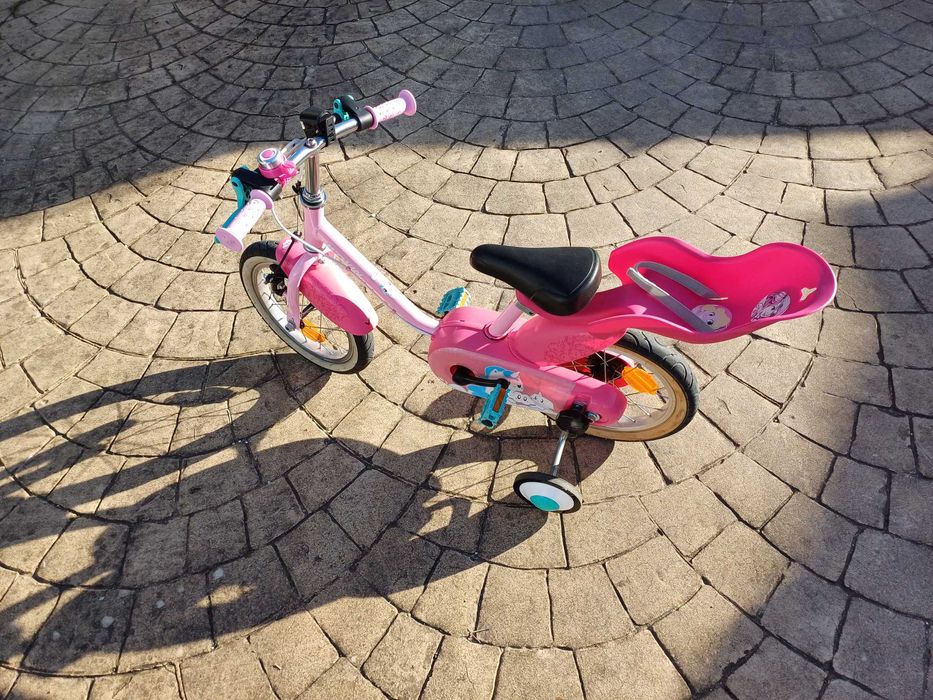 Bicicleta de criança UNICÓRNIO 14 polegadas 3-5 anos DECATHLON