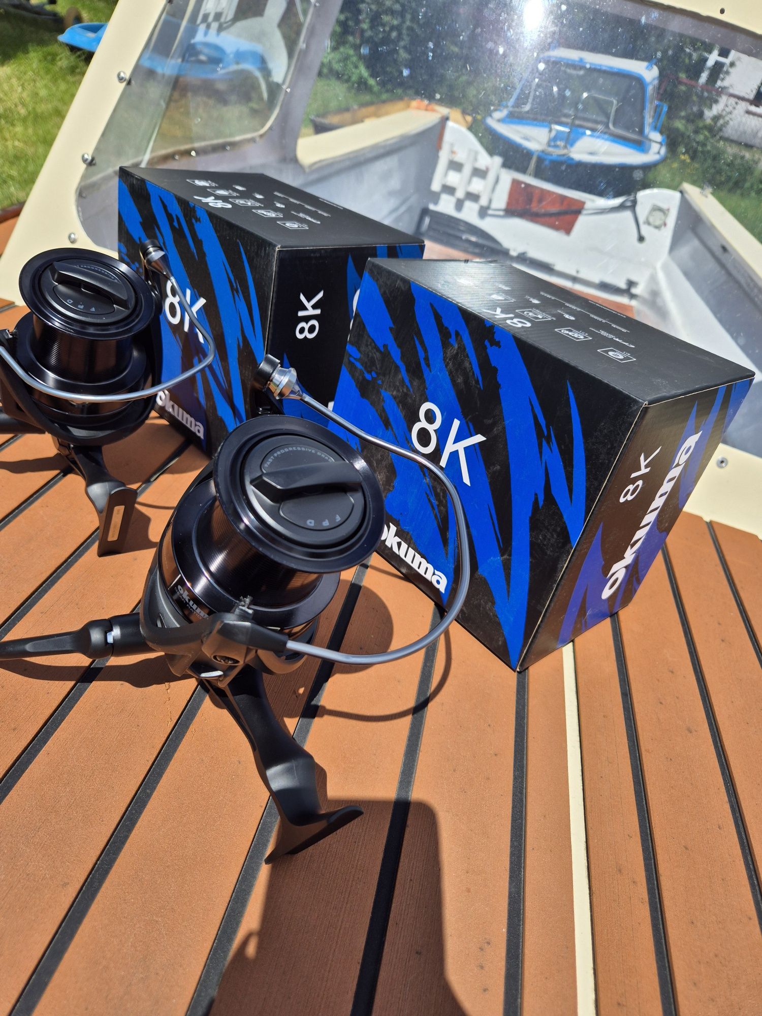 2 nowe kołowrotki okuma 8k Zapraszamy