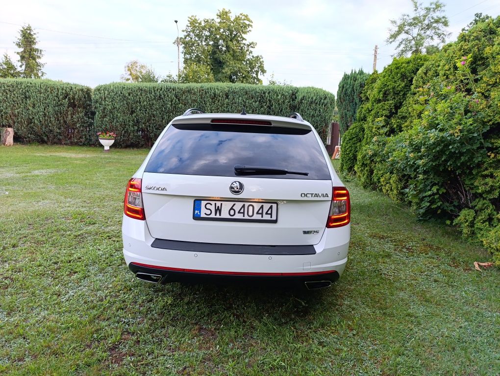 Skoda Octavia 3 RS 220KM benzyna TSI automat DSG Bi-Xenon Hak Canton