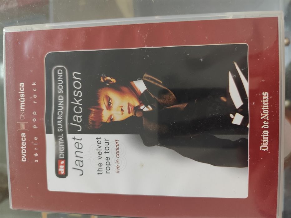 DVD Janet Jackson The Velvet Rope Tour LIVE