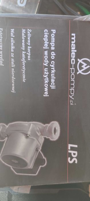 Pompa do cyrkulacji ciepłej wody użytkowej