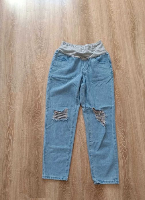 Spodnie ciążowe jeansowe