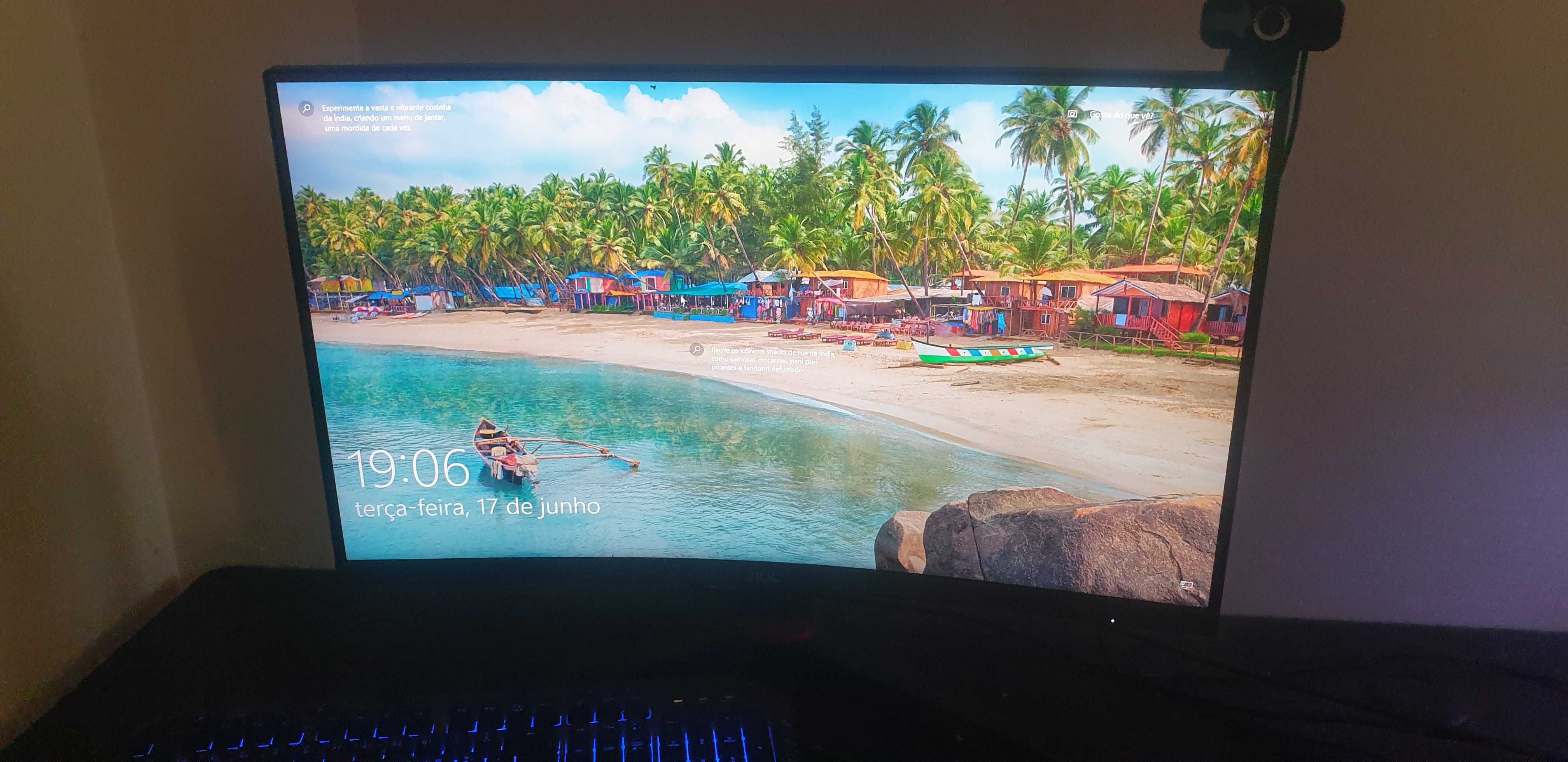 Pc gaming com monitor