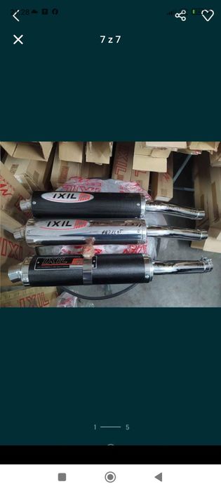 Honda Kawasaki Suzuki Yamaha BMW Moto Guzzi Tłumik wydech Sport 90 szt