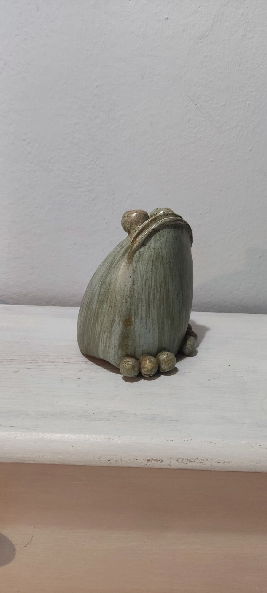 Żaba ceramiczna ręcznie robiona