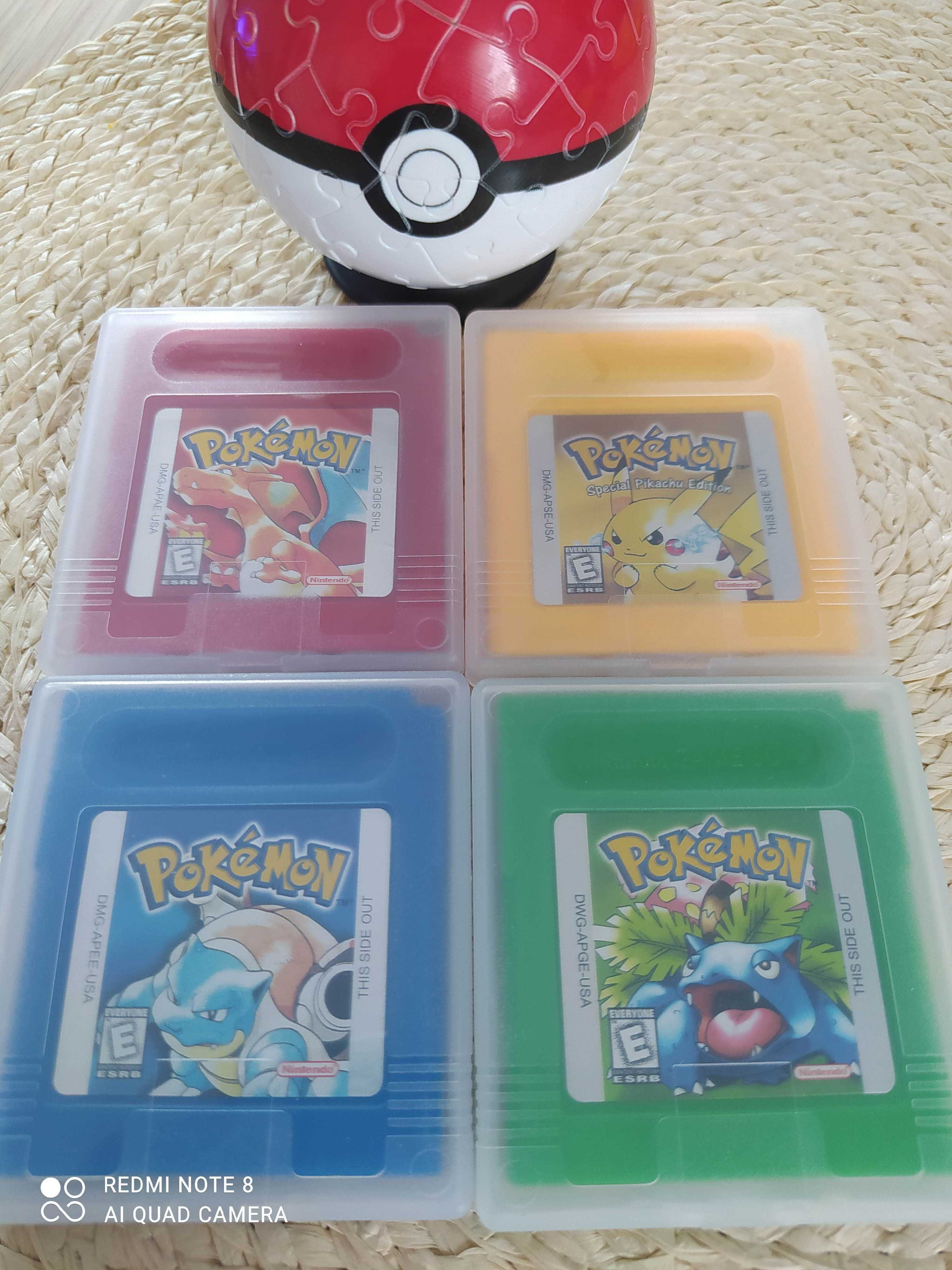 Gra Pokemon Yellow Pikachu - Gameboy (Wysyłka tego samego dnia)