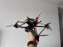 Dron 7 cali mark5 long range analog 6s ELRS