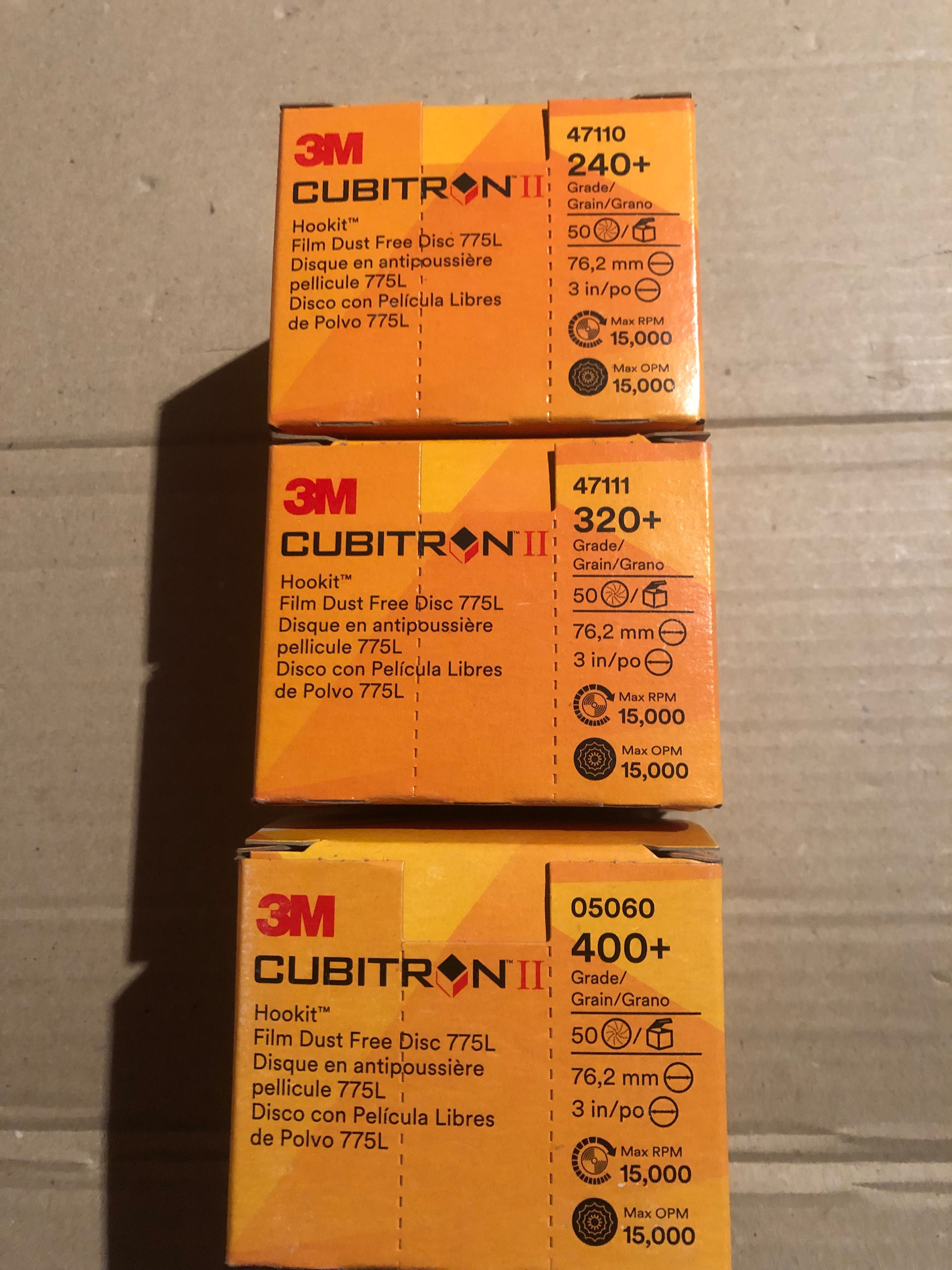 3M Cubitron ll Hookit krążki 75mm