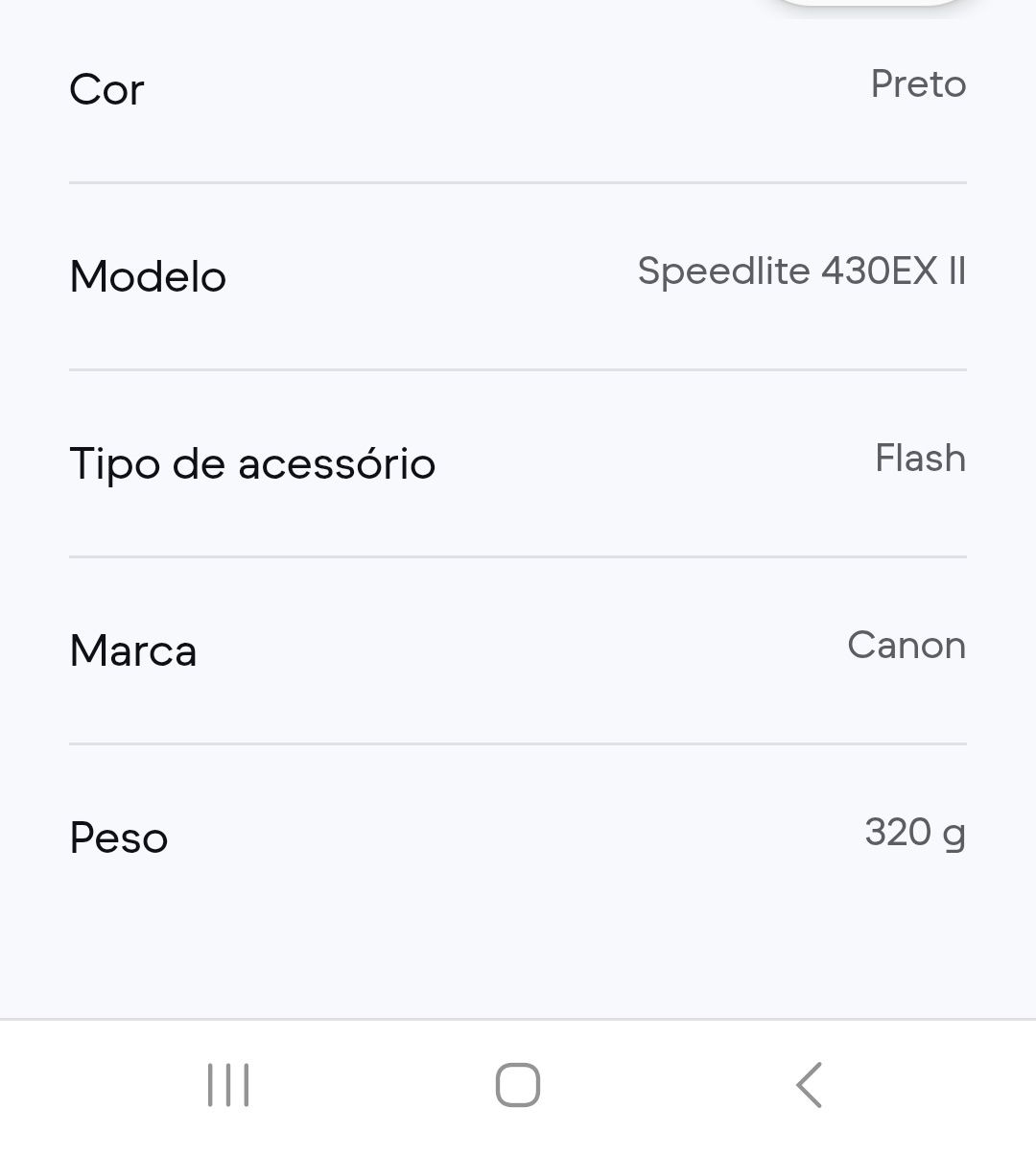 Flash Canon Spedlite 430 EX