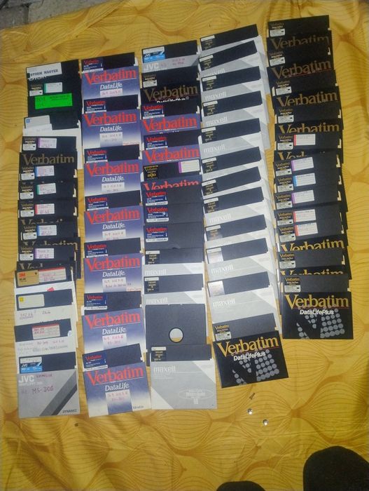 Stare dyskietki 5,25"