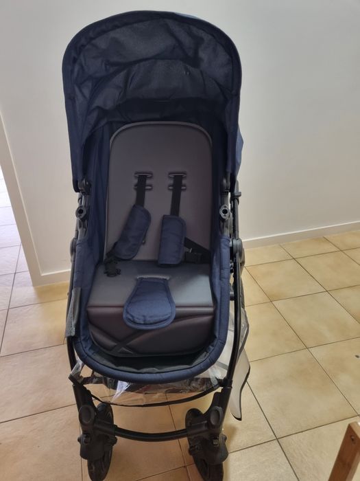 Carrinho e cadeirinha KinderKraft + capas