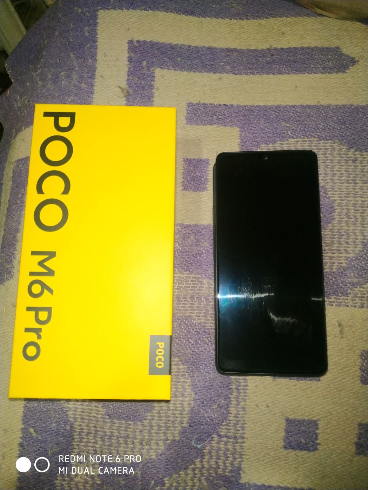 Смартфон Poco m6 pro 12/512gb