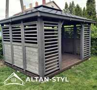 Altany, altanki, wiaty, altana ogrodowa KLARA 3x3 m PRODUCENT