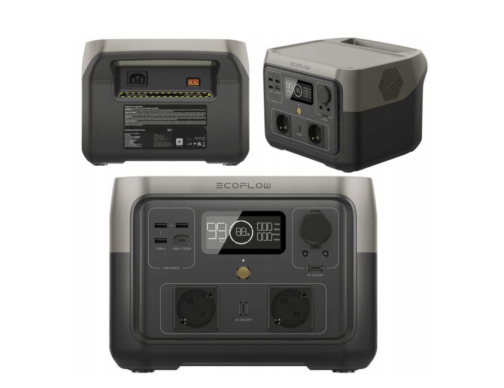 Przenośna stacja zasilania EcoFlow River2 MaxPANEL FOTOWOLTAICZNY 160W