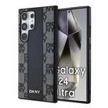 Etui DKNY Leather Checkered Mono Pattern MagSafe na Samsung Galaxy S24