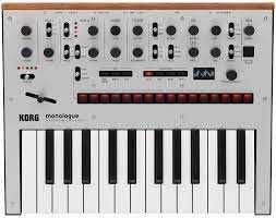 KORG Monologue Monophonic Analogue Synthesizer - Silver