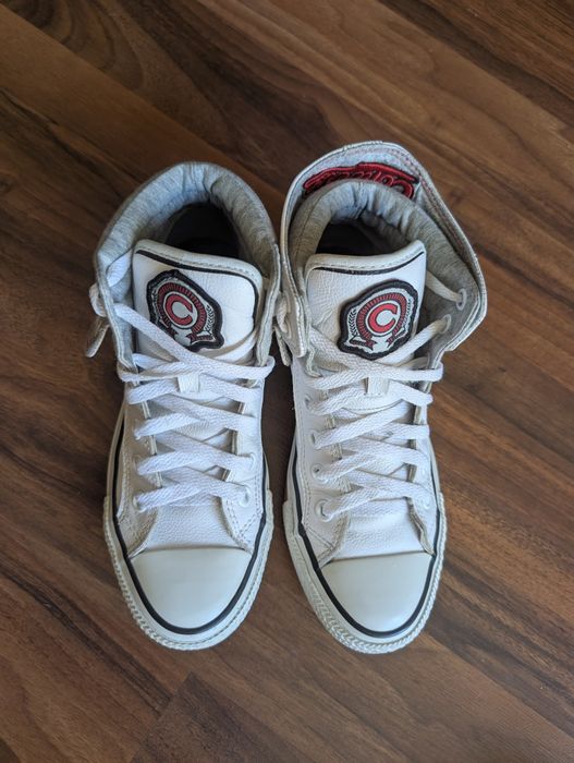 Високі шкіряні кеди Converse,37 розмір, 23,5см