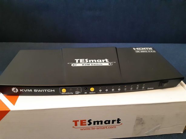 TESmart 4-Port HDMI KVM 4k 60Hz