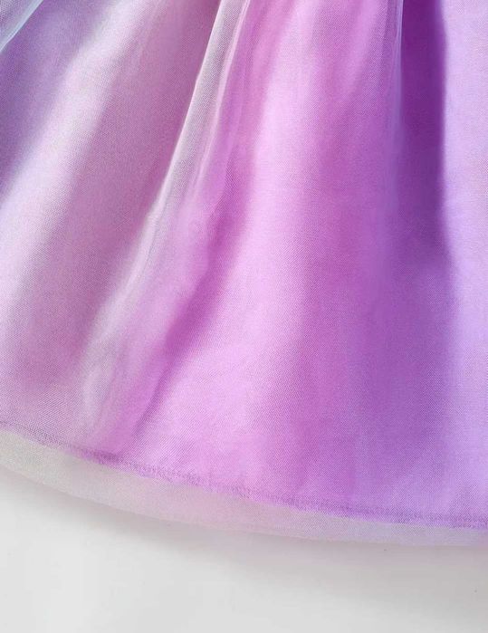 Śliczna sukienka Syrenka Ariel, r. 110/116 błyszczy