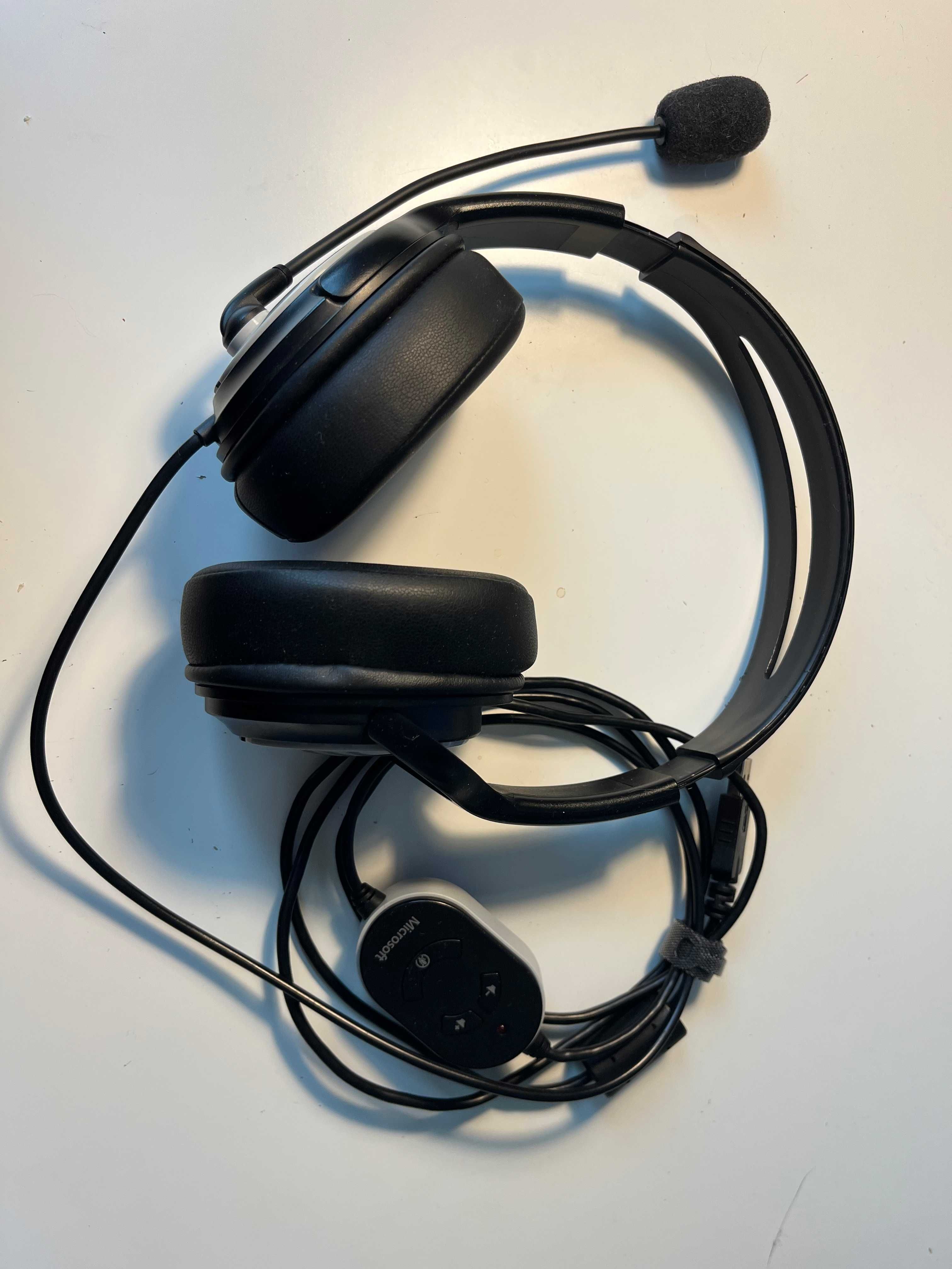 Słuchawki Microsoft LifeChat LX-3000 nowe nauszniki