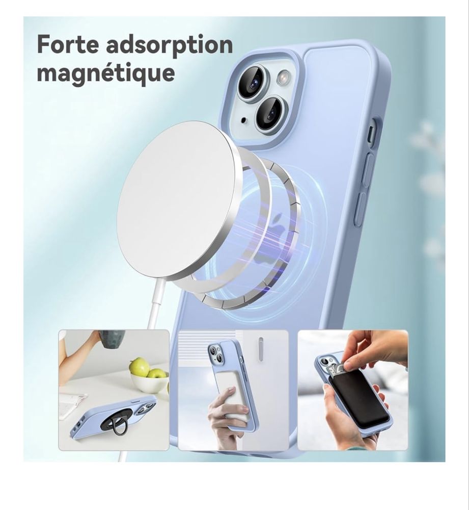 Capa para iPhone 16e / 15/14 / 13