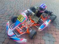 Gokart spalinowy.