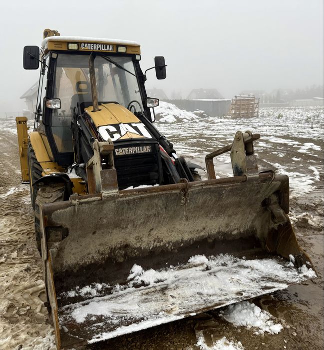 Cat 428c koparko ładowarka caterpillar 428