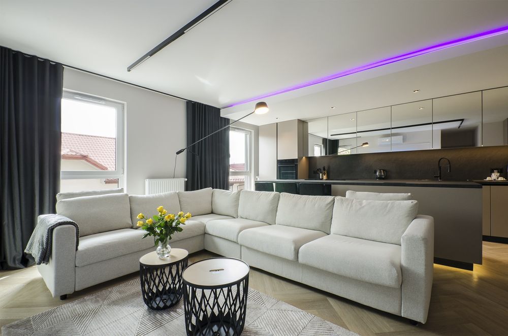 Apartament na doby, 3 Sypialnie, 2 łazienki, duży salon 101m2