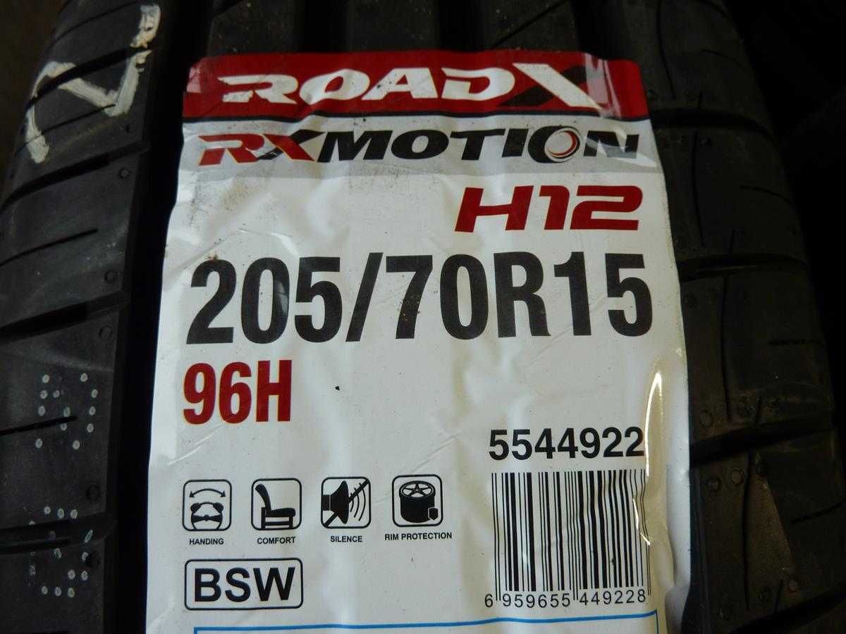 2x Opona nieużywana letnia 205/70R15 ROADX RXMOTION H12 A3336