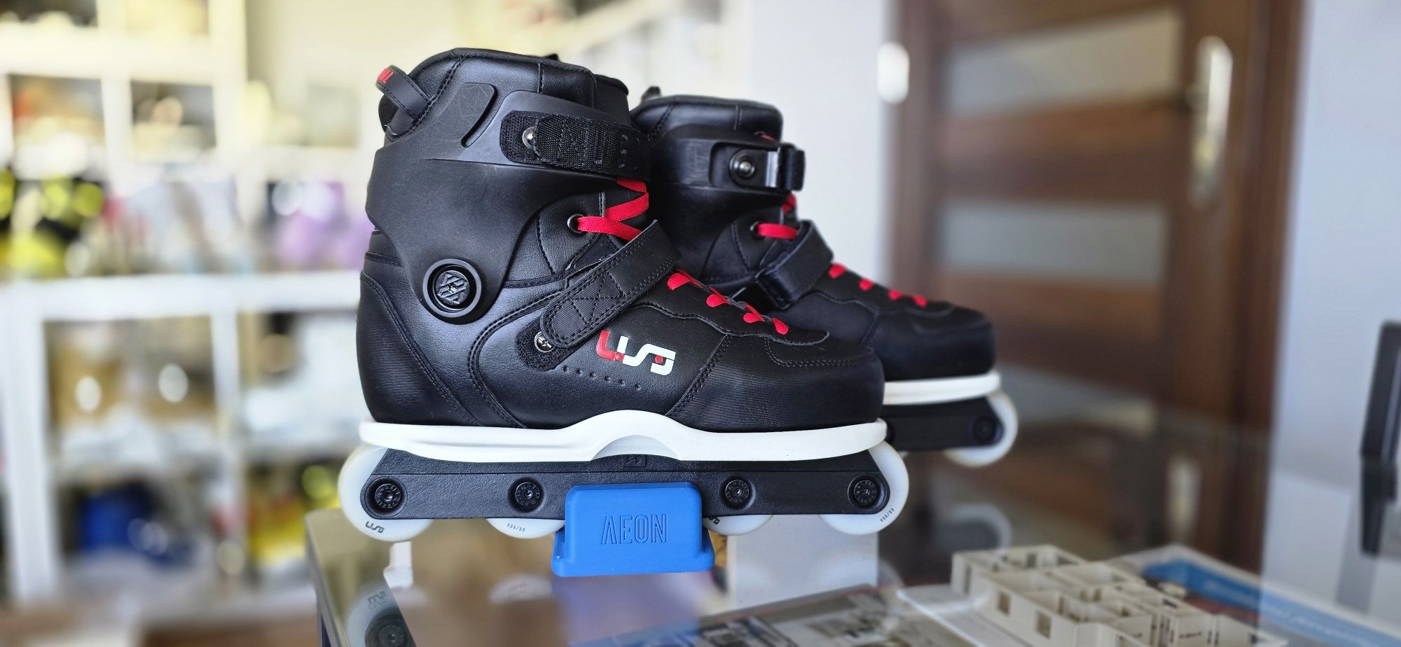 Rolki agresywne USD Carbon Free Carlos Bernal black nowe r.43
