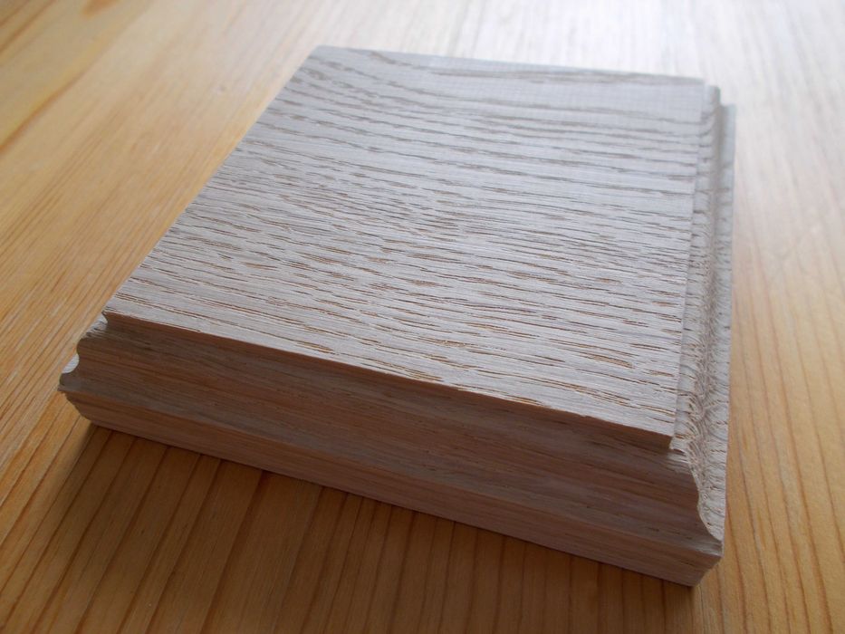 Podstawka dębowa dąb pod modele dioramy figurki makiety modelarstwo