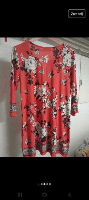 Tunika w kwiaty M Wallis