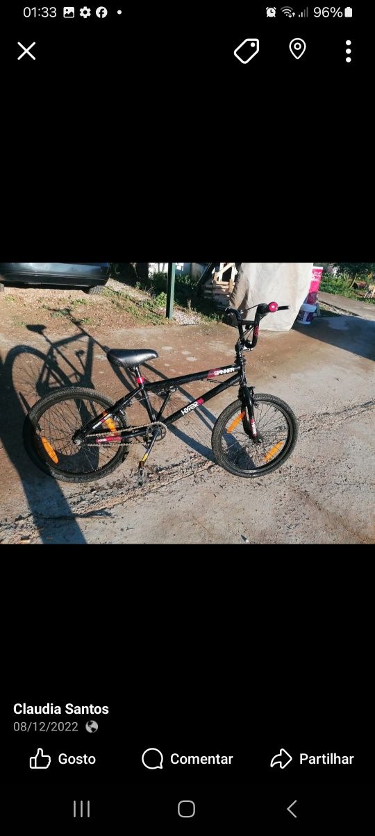 Bicicleta como nova